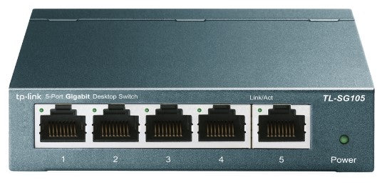 TL-SG105 Metal Fanless Network Switch TL-SG105 Metal Fanless Network Switch